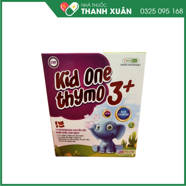 Kid One Thymo 3+ giúp hỗ trợ tăng sức đề kháng